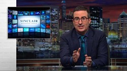 In July, HBO&#146;s Last Week Tonight with John Oliver devoted an episode to the proposed Sinclair/Tribune merger. (YouTube.com / provided)