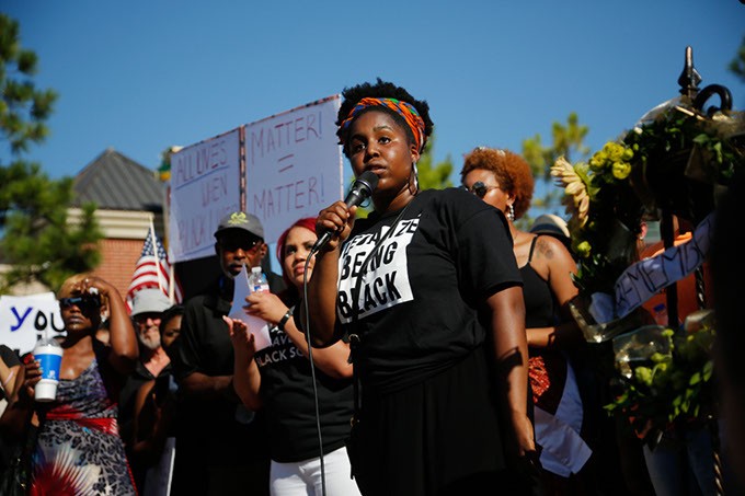 UPDATED Slide Show: Black Lives Matter march and rally in Oklahoma City