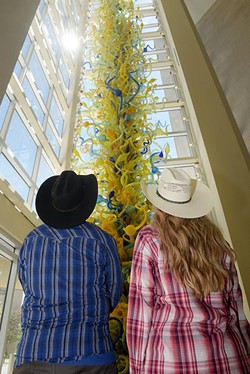 Oklahoma City Museum of Art (Garett Fisbeck / Western wear provided by Cavender&#146;s Western Wear, 6339 SW Third St. in Oklahoma City)