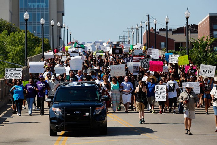 UPDATED Slide Show: Black Lives Matter march and rally in Oklahoma City