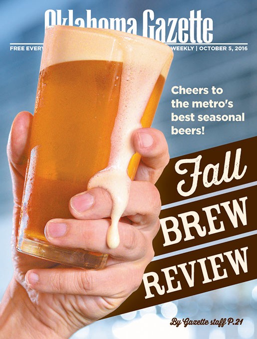 Cover Story:Oklahoma Gazette's Fall Brew Review is here!