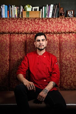 Head chef Jovanny Monreal created a daring prix fixe menu for Oklahoma City Restaurant Week at Saints Pub. (Garett Fisbeck)