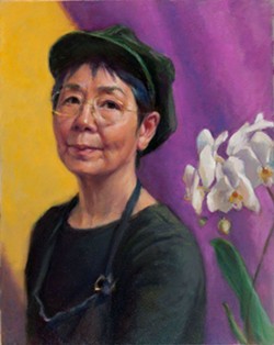 The Depot showcases the work of portrait artist Mitsuno Reedy