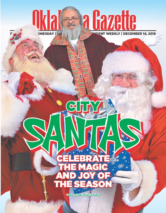 COVER TEASER: Santa's helpers in OKC strive to spread seasonal cheer