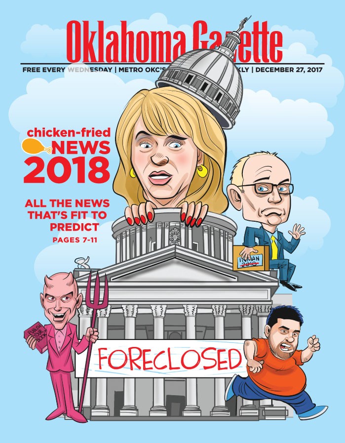 Cover Teaser: Chicken-Fried News presents its annual tongue-in-cheek predictions for the year to come