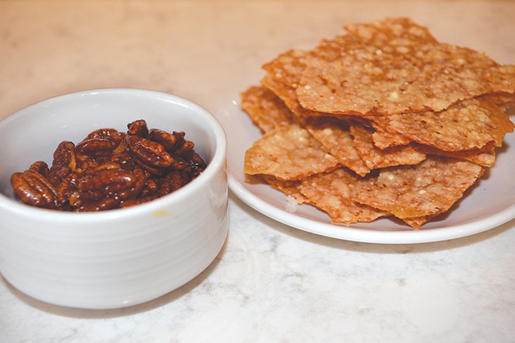 Candied Oklahoma pecans and CRACKers | Photo Jacob Threadgill