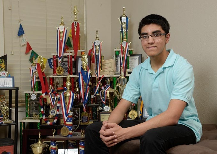 Advait Patel who learned to play chess eight years ago, is now Oklahoma&#146;s highest-ranked player at age 15. (Garett Fisbeck)