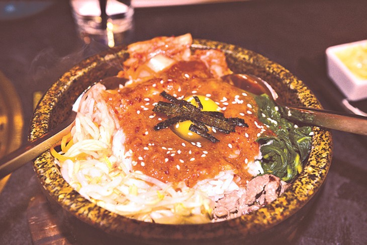 Korean dishes like bibimbap are also on Wagyu&#146;s menu. (Photo Jacob Threadgill)