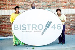 The Sunday soul food buffet at Bistro 46 is one of the tastiest deals in town