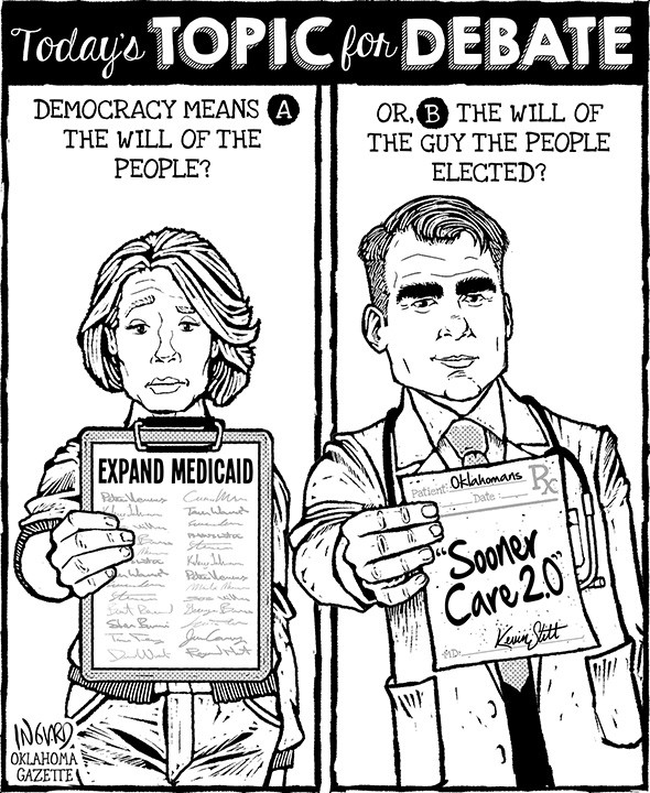 Cartoon: Democracy inaction