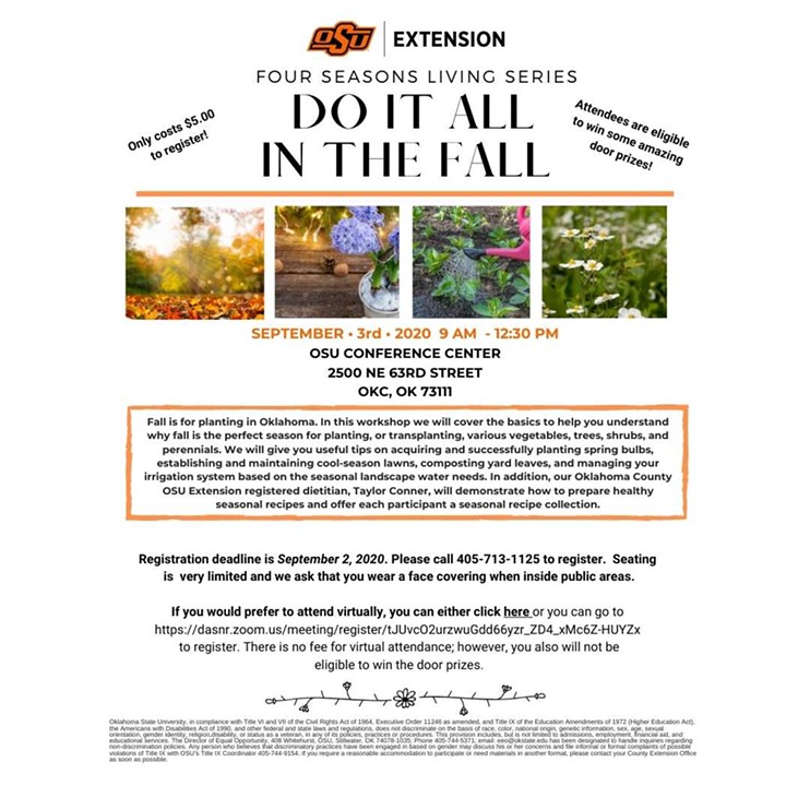 Do It All In The Fall with link to Zoom Registration