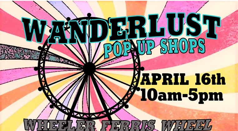 Wanderlust Pop Up Shops